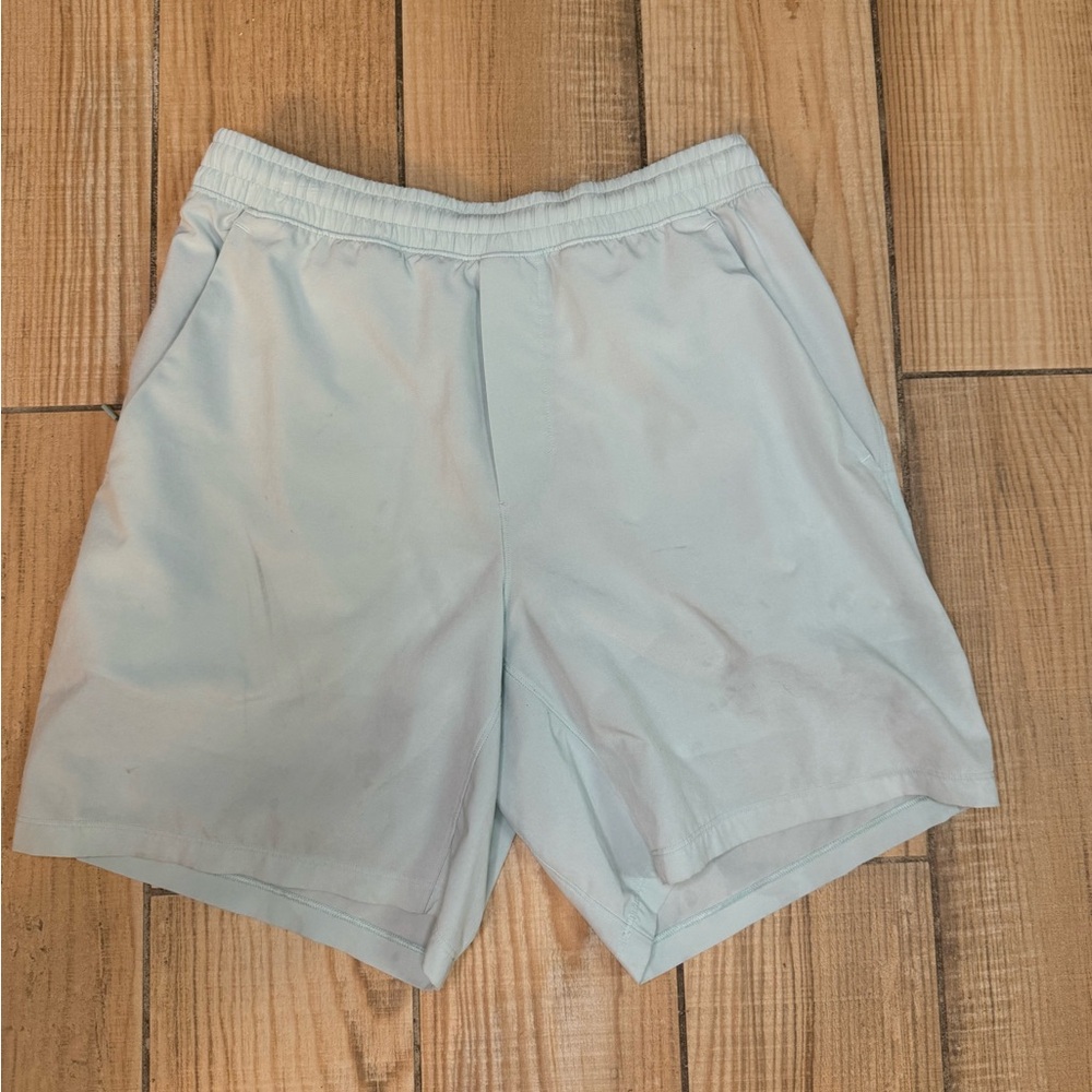 lululemon athletica Mint Green Athletic Shorts - Picture 3 of 6